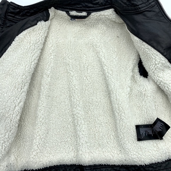 Kids faux leather jacket - Picture 4 of 6